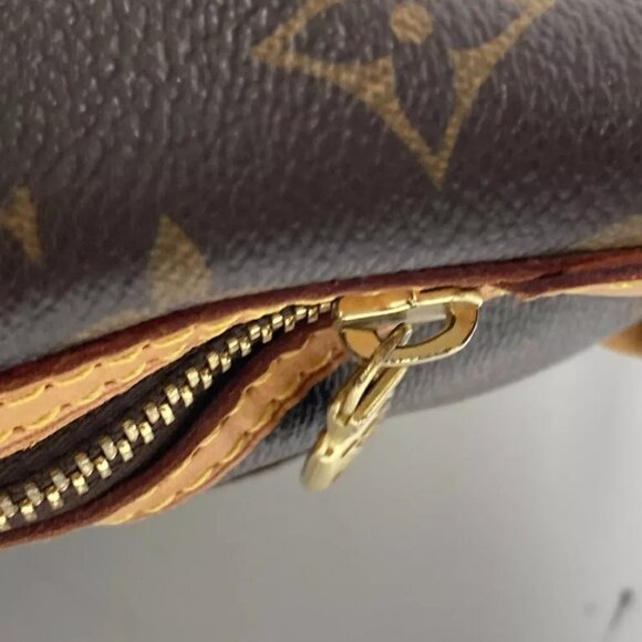 LOUIS VUITTON Monogram Sac Ado-Bosphore backpack bag Brown - Picture 11 of 14